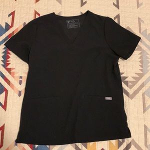 M Black Fig Scrub Top